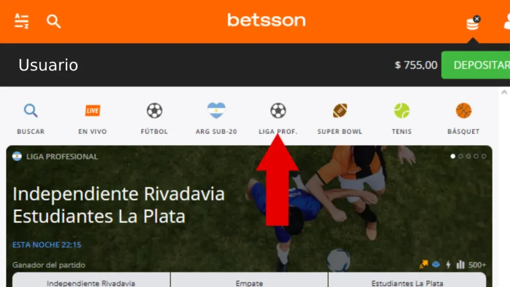 apostar en betsson casino pba